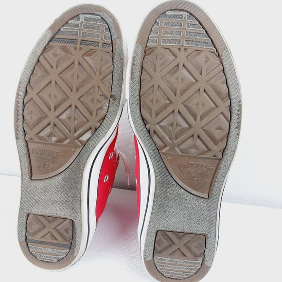 Converse Men's Red Chuck Taylor All Star High-Top Athletic Sneaker Size 6.5 - Picture 6 of 12